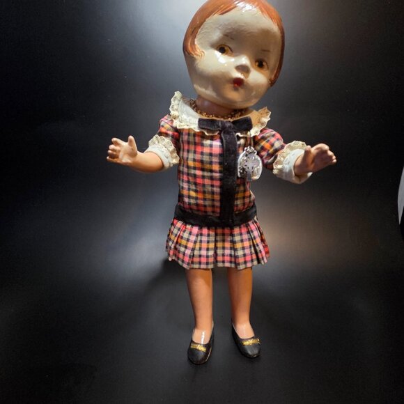 Vintage Doll Original clothes (Fanstastic condition for the age of this doll!) - Picture 2 of 6